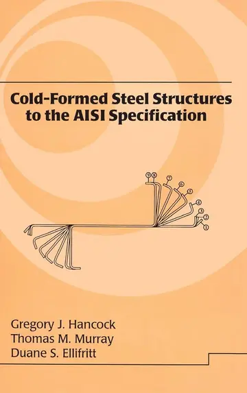 Cover of Cold-Formed Steel Structures to the AISI Specification