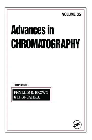 Cover of Advances in Chromatography
