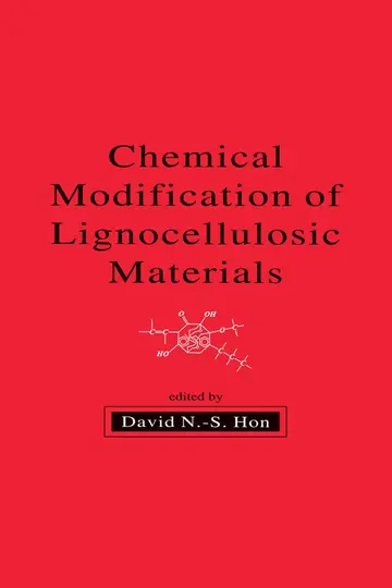 Cover of Chemical Modification of Lignocellulosic Materials