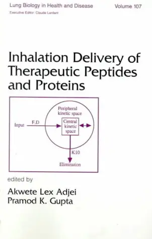 Cover of Inhalation Delivery of Therapeutic Peptides and Proteins ,Vol- 107
