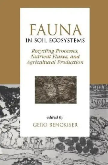 Cover of Fauna in Soil Ecosystems