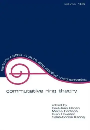 Cover of Commutative Ring Theory