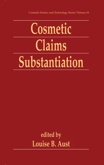 Cover of Cosmetic Claims Substantiation