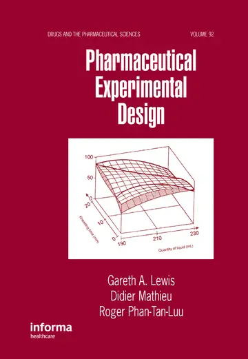 Cover of Pharmaceutical Experimental Design Drugs and the Pharm Sciences Vol 92 (Hb 2010)