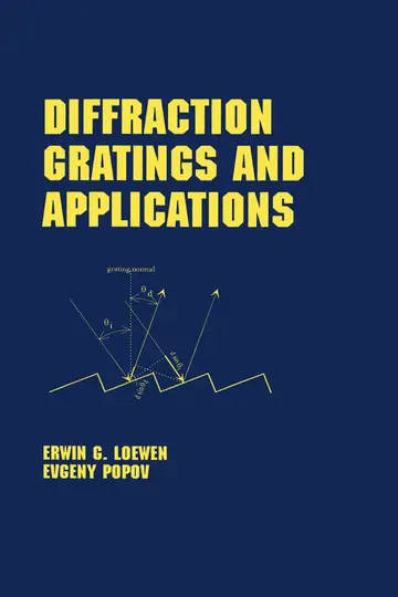 Cover of Diffraction Gratings and Applications