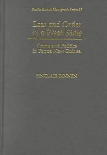 Cover of Law and Order in a Weak State