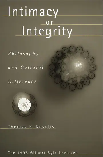 Cover of Intimacy or Integrity