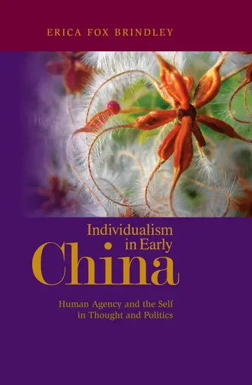 Cover of Individualism in Early China