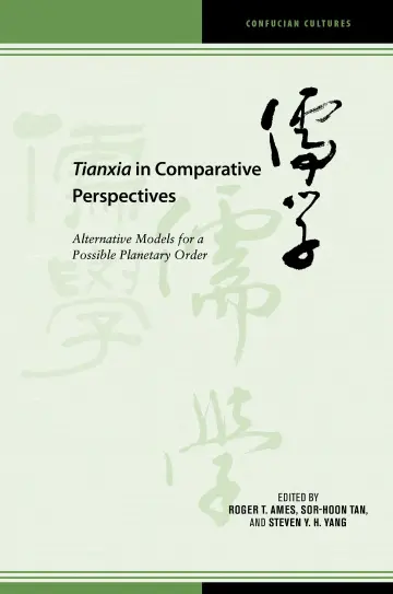 Cover of Tianxia in Comparative Perspectives