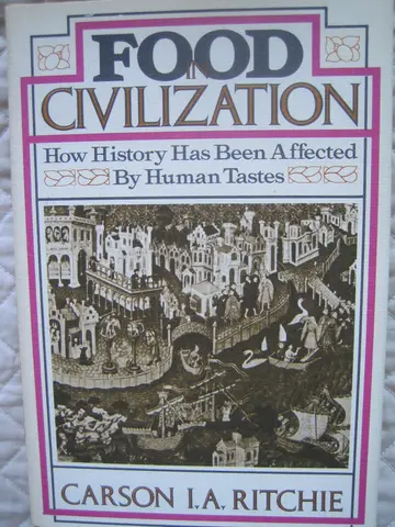 Cover of Food in civilization