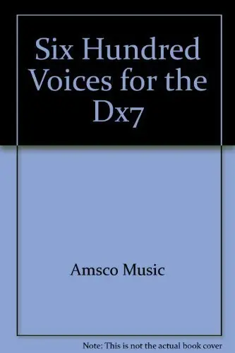 Cover of Six Hundred Voices for the Dx7