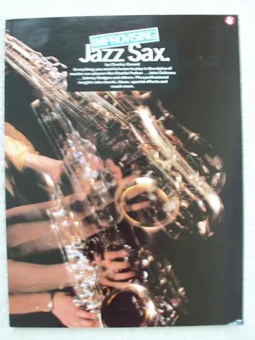 Cover of Improvising Jazz Sax