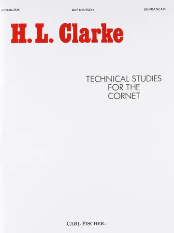 Cover of Technical Studies for the Cornet