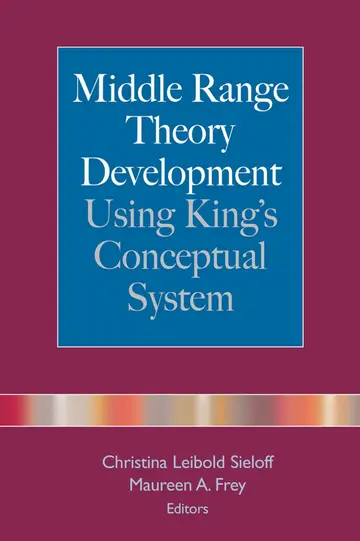 Cover of King's Conceptual System and the Middle Range Theory