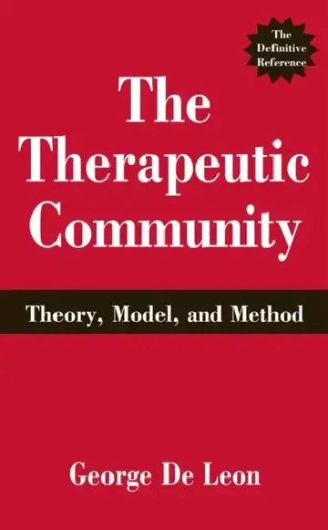 Cover of The Therapeutic Community