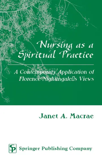 Cover of Nursing as a Spiritual Practice
