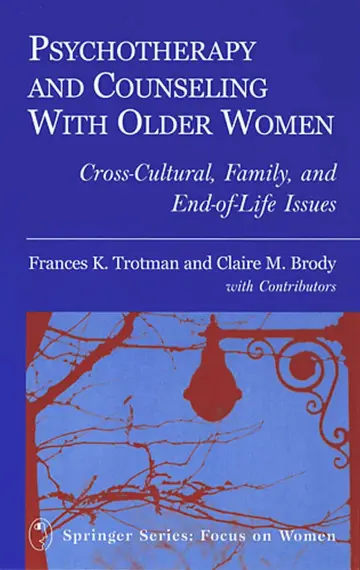Cover of Psychotherapy and Counseling with Older Women