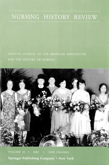 Cover of Nursing History Review