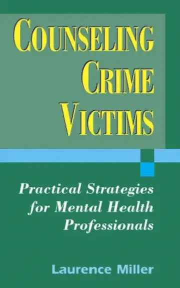 Cover of Counseling Crime Victims