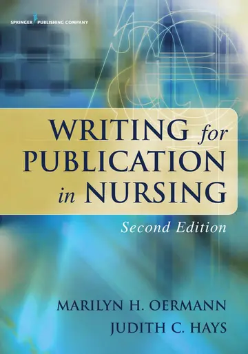 Cover of Writing for Publication in Nursing