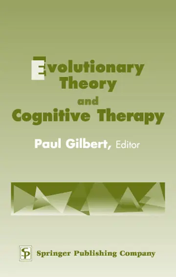 Cover of Evolutionary Theory and Cognitive Therapy