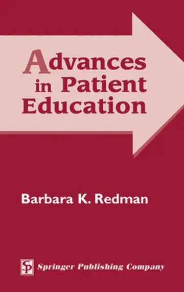Cover of Advances in Patient Education