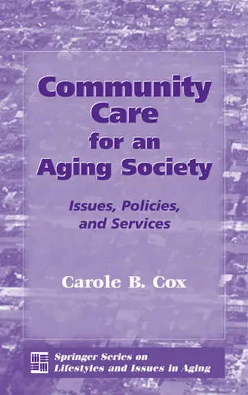 Cover of Community Care for an Aging Society