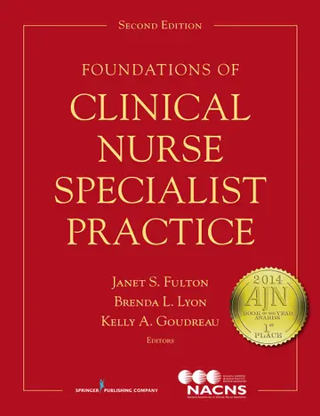 Cover of Fundations of Clinical Nurse Specialist Practice 2Ed