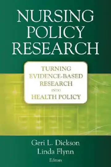Cover of Nursing Policy Research