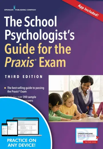 Cover of The School Psychologist's Guide for the Praxis Exam, with App