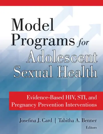 Cover of Model Programs for Adolescent Sexual Health