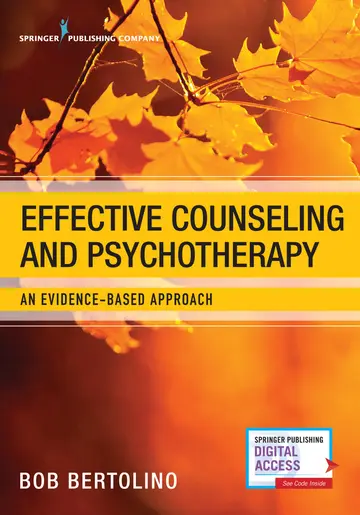 Cover of Effective Counseling and Psychotherapy