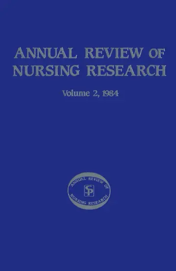 Cover of Annual Review of Nursing Research 1984