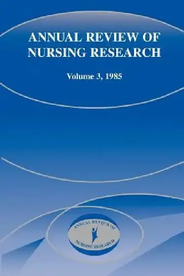 Cover of Annual Review of Nursing Research, Volume 3, 1985