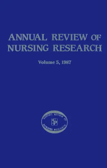 Cover of Annual Review of Nursing Research 1987