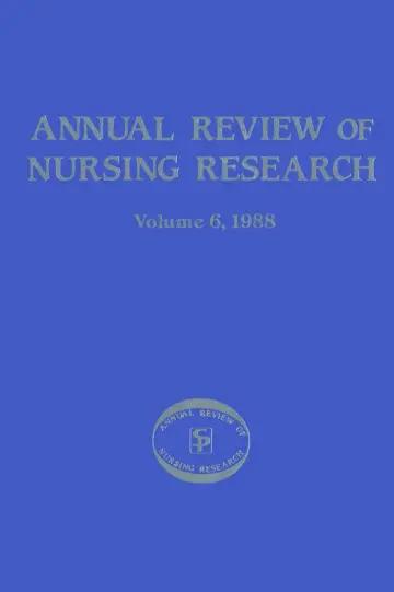 Cover of Annual Review of Nursing Research 1988 (Annual Review of Nursing Research)