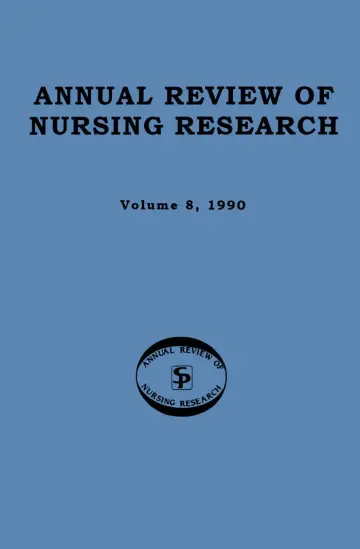 Cover of Annual Review of Nursing Research