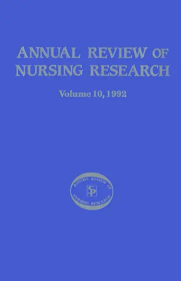 Cover of Annual Review of Nursing Research