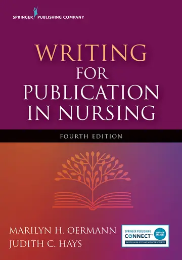 Cover of Writing for Publication in Nursing