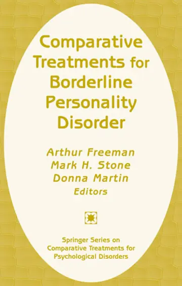 Cover of Comparative Treatments for Borderline Personality