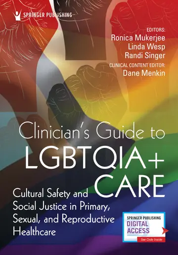 Cover of Clinician's Guide to LGBTQIA+ Care