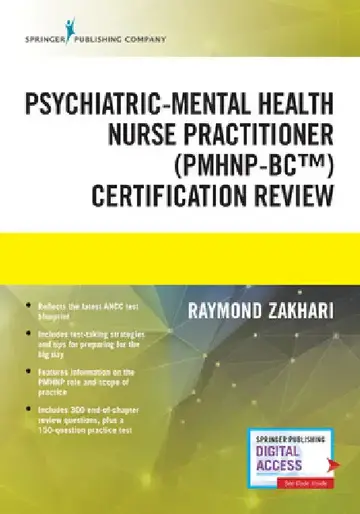 Cover of The Psychiatric-Mental Health Nurse Practitioner Certification Review Manual