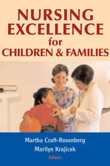 Cover of Nursing Excellence for Children and Families