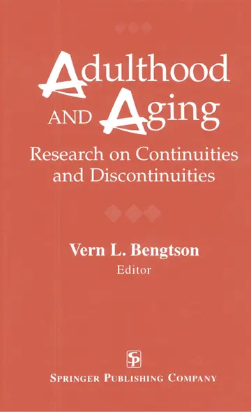 Cover of Adulthood and Aging