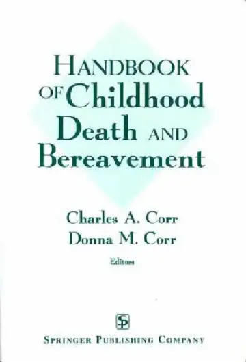 Cover of Handbook of Childhood Death and Bereavement