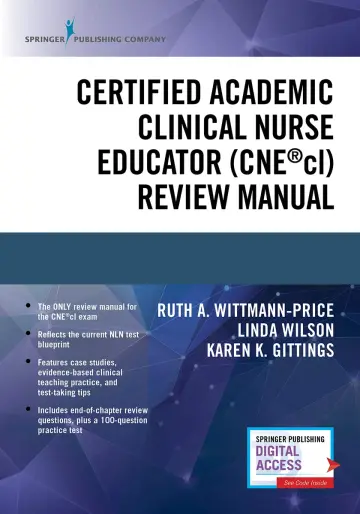 Cover of Certified Academic Clinical Nurse Educator CNECL Review Manual
