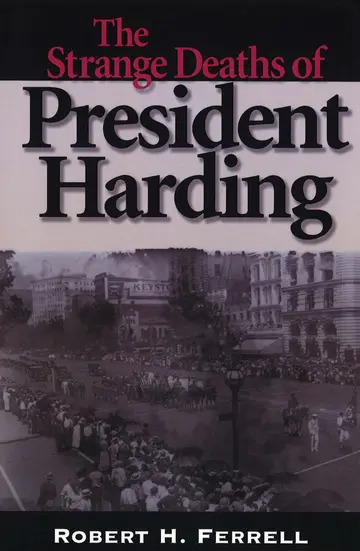 Cover of The Strange Deaths of President Harding, 1