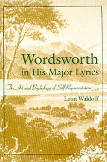 Cover of Wordsworth in His Major Lyrics