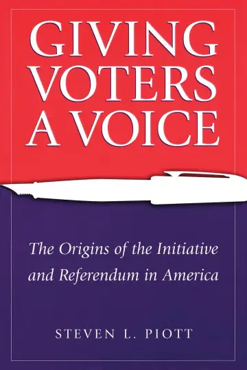 Cover of Giving Voters a Voice