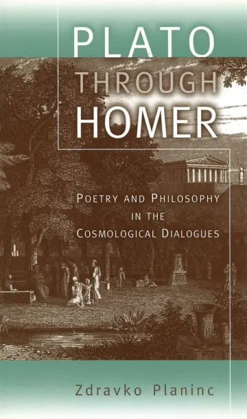 Cover of Plato Through Homer